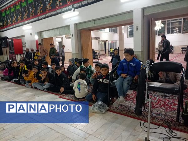 اجرای نمایش و شبیه خوانی دهه فاطمیه در تکیه ابوالفضلی روستای فدافن