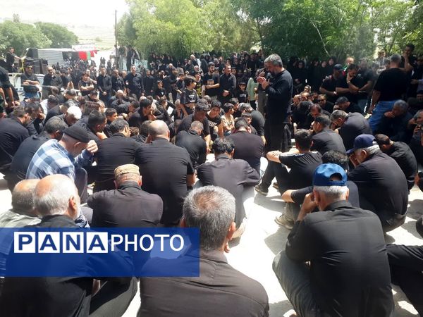 مراسم عاشورای حسینی در امامزاده دلاور آشخانه 