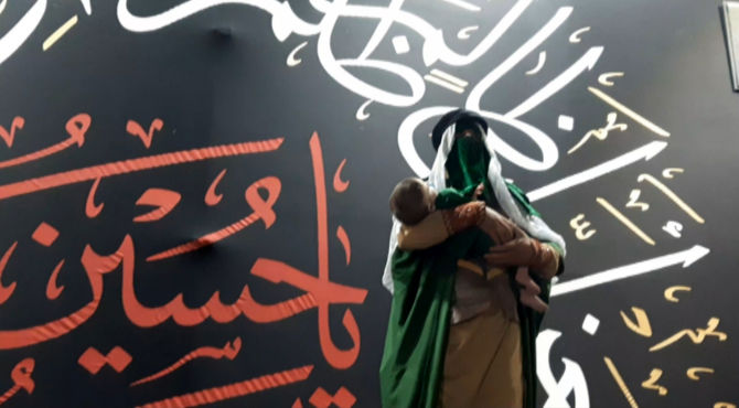 نمایش خیابانی حضرت علی‌اصغر (ع)؛ پژواک تلخ‌ترین حماسه کربلا در میان مردم