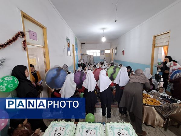 جشن اعیاد شعبانیه در دبستان شهید حشمت الله احمدپور قائمشهر