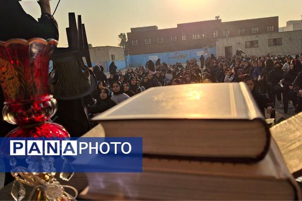 سوگواره فاطمی در دبیرستان بنت الهدی اسلامشهر 