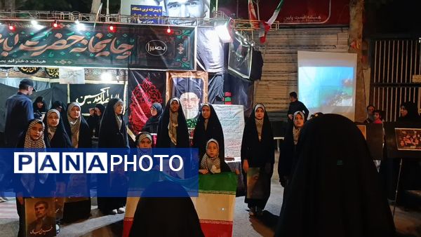 برپایی موکب دختران بصیرا در بجنورد 