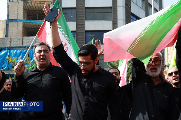 تشییع شهدای اقتدار در تهران