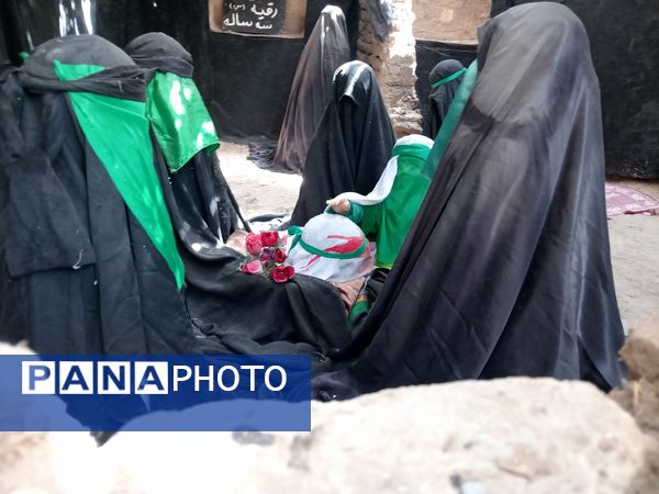 نمایشگاه «غنچه‌های خونین» شهر جعفریه قم 