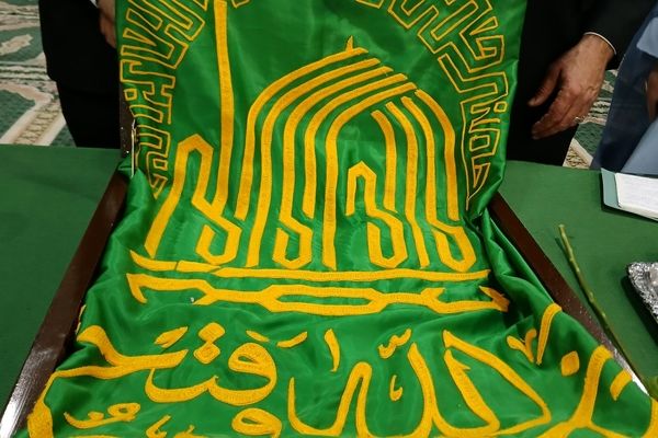 استقبال از خادمین حرم علی بن موسی الرضا در بن 