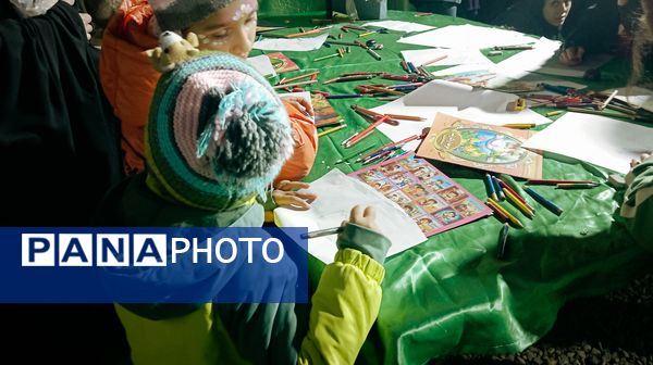 موکب  فرهنگی کودکان در شهرستان کاشمر 