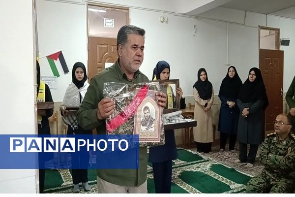 گرامیداشت هفته نیروی انتظامی در دبیرستان شهید مجید دهنوی