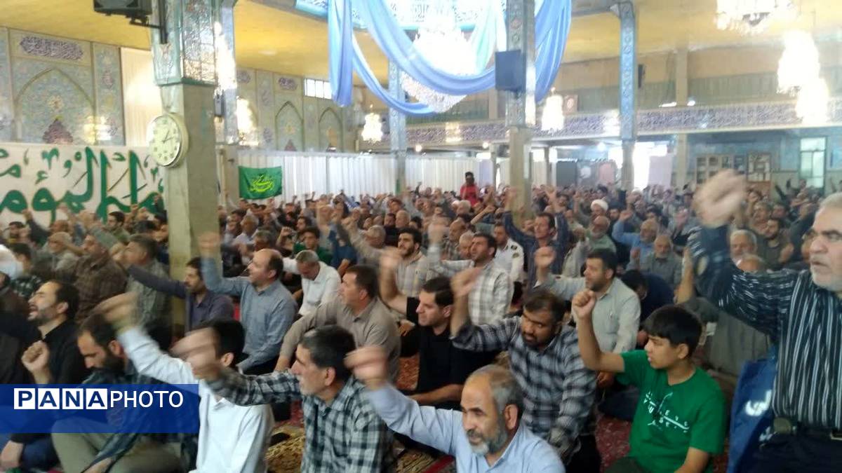 محکومیت حمله رژیم صهیونیستی به ایران توسط آحاد مردم شازند