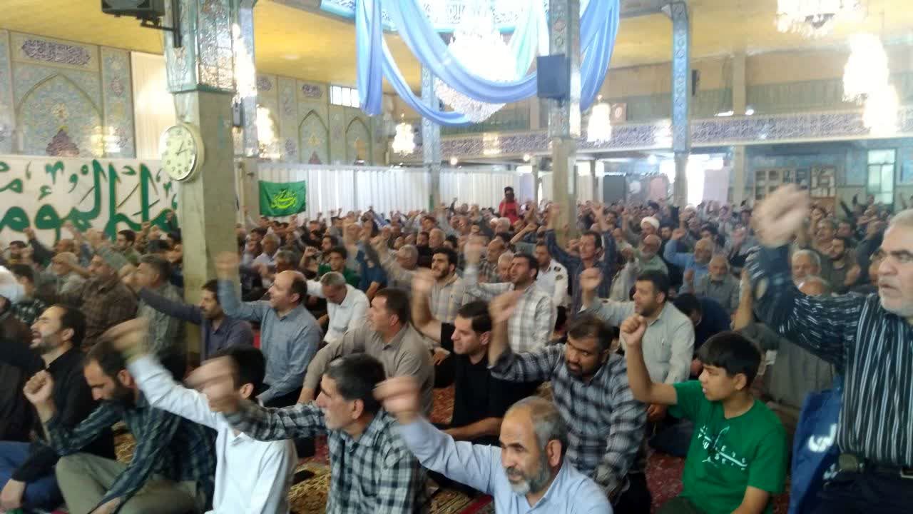 محکومیت حمله رژیم صهیونیستی به ایران توسط آحاد مردم شازند