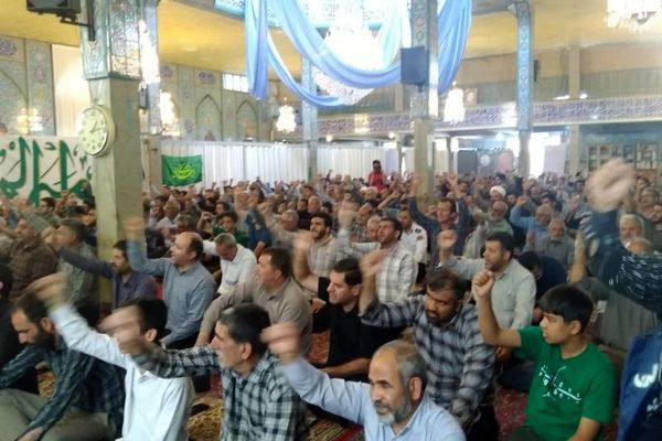 محکومیت حمله رژیم صهیونیستی به ایران توسط آحاد مردم شازند
