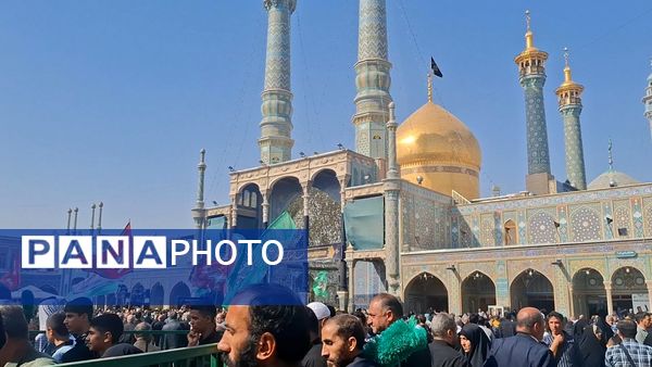 روایت اشک و ارادت عاشقان در سوگ وفات حضرت معصومه(س)