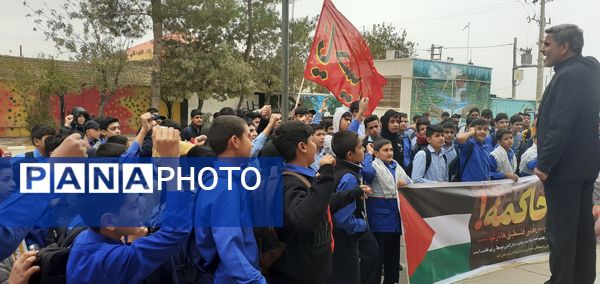 مراسم هم دردی با مردم لبنان به‌مناسبت شهادت سید حسن نصرالله