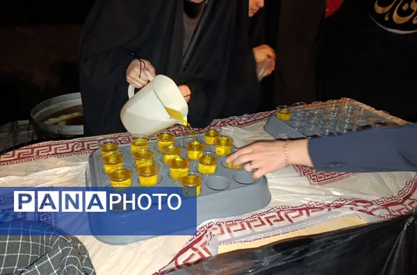 برپایی موکب دختران بصیرا در بجنورد 