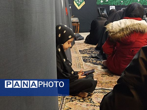 هیات دانش‌آموزی انصارالمهدی در روز تکریم همسران و مادران شهدا