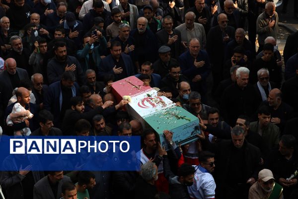 مراسم تشییع شهدای گمنام و یوم الزهرا در کرج
