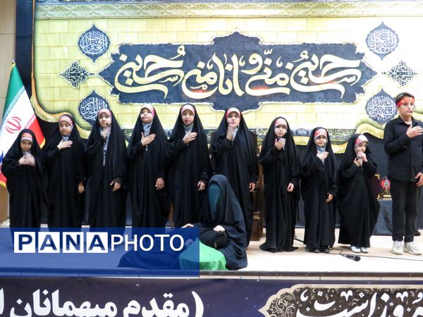 دانشجویان همدانی در اجتماع «رایة المقاومة» با شور حسینی
