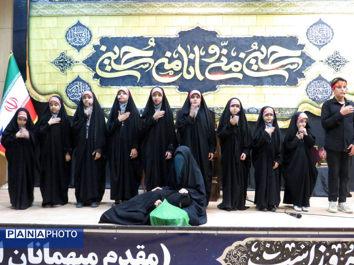 دانشجویان همدانی در اجتماع «رایة المقاومة» با شور حسینی
