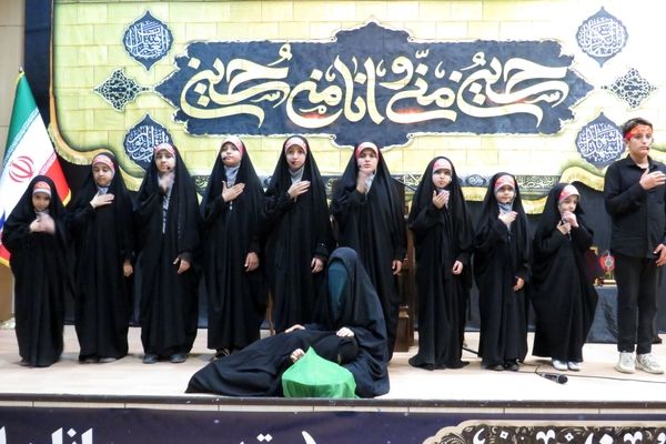 دانشجویان همدانی در اجتماع «رایة المقاومة» با شور حسینی
