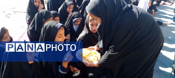 مراسم سوگواری شهادت حضرت فاطمه  زهرا  (س) در مدرسه صغری عبداللهیان خلیل آباد