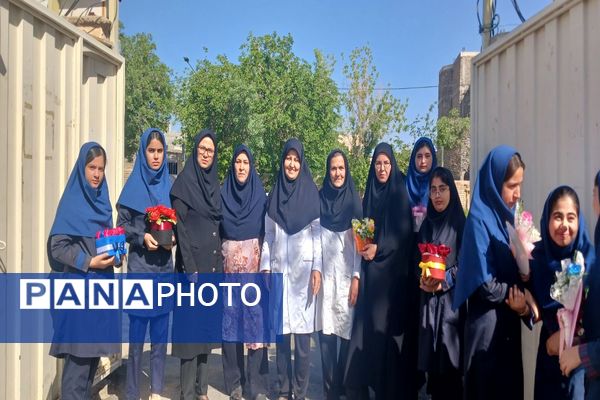 جشن روز معلم در مدرسه نمونه دولتی فدک