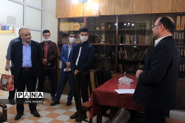 دیدار مدیرکل آموزش و پرورش آذربایجان شرقی با همکاران سازمان دانش آموزی استان