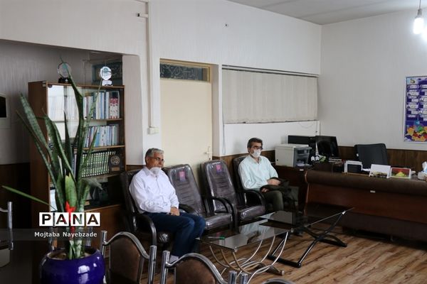 دیدار روسای سابق و فعلی، کارشناسان و دانش‌آموزان سازمان دانش‌آموزی نواحی مشهد با مدیرسازمان و تبریک سالروز تاسیس این نهاد