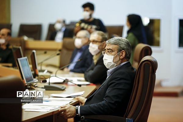 نشست کمیته امنیتی، اجتماعی و انتظامی مدیریت کرونا