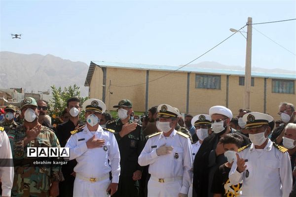 تشییع ناوبان یکم شهید اسماعیل پور خسرو از شهدای ناو کُنارک در شهرستان داراب -2