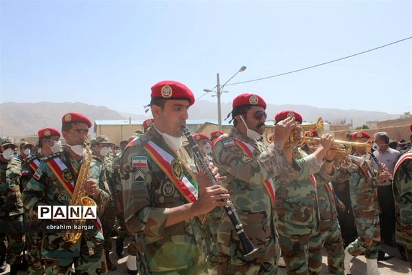 تشییع ناوبان یکم شهید اسماعیل پور خسرو از شهدای ناو کُنارک در شهرستان داراب -2