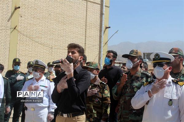 تشییع ناوبان یکم شهید اسماعیل پور خسرو از شهدای ناو کُنارک در شهرستان داراب -2
