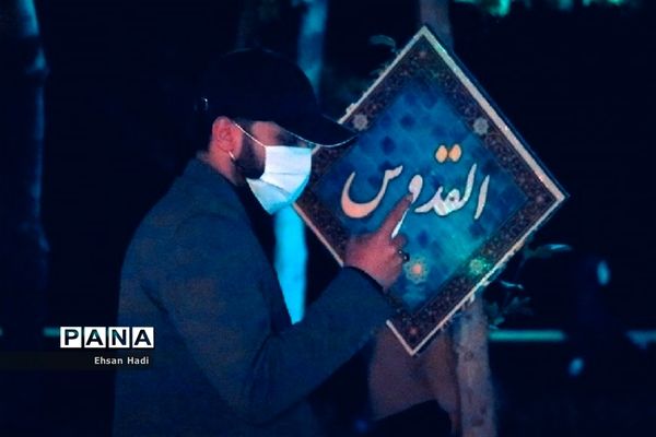 مراسم احیای شب ۲۱ رمضان در خیابان های مشهد