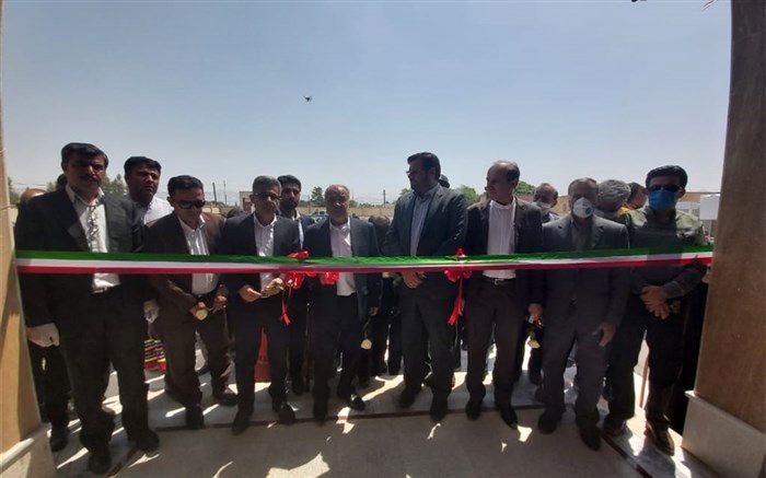 افتتاح مدرسه  خیرساز در شهرستان لامرد