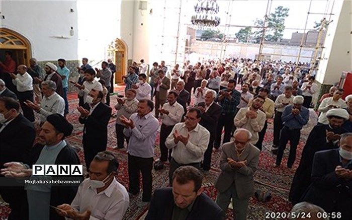 نماز عید فطر در مساجد  کاشمر برگزار شد