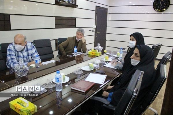جلسه ستاد شاهد آموزش و پرورش استان بوشهر