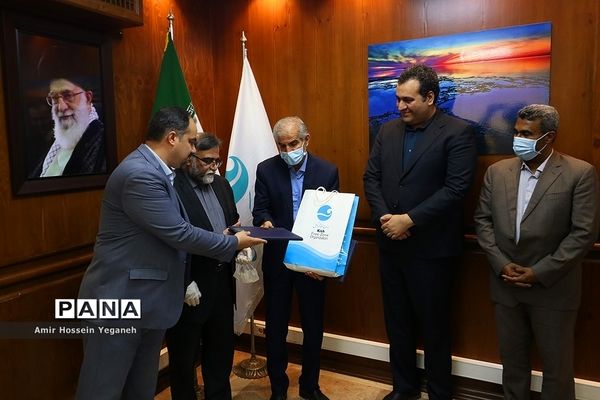 مراسم تکریم و معارفه سرپرستی خبرگزاری  جمهوری اسلامی (ایرنا) در کیش