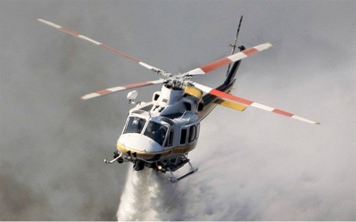 اعزام بالگردهای هوانیروز ارتش و سپاه برای اطفای حریق جنگل‌های بوشهر و خوزستان