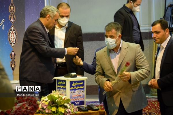 برگزارى مراسم آزادسازى زندانیان جرائم غیر عمد ورزشکار و جوان آذربایجان شرقى.