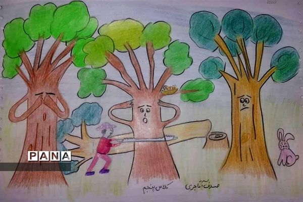 فراخوان نقاشی با( محوریت محیط زیست) در شهرستان امیدیه