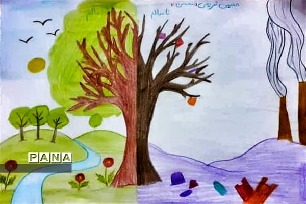 فراخوان نقاشی با( محوریت محیط زیست) در شهرستان امیدیه