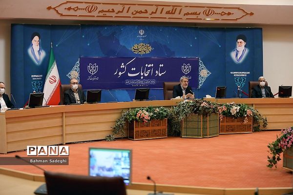 نشست ویدِئو کنفرانس مشترک ستاد انتخابات کشور با استانداران سراسر کشور