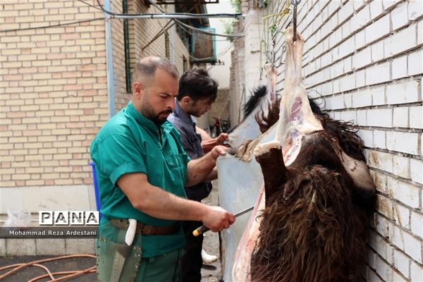 رزمایش مواسات همدلی و کمک مومنانه شهرستان قرچک