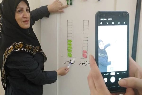 تداوم تلاش معلمان تهرانی برای تدریس در فضای مجازی