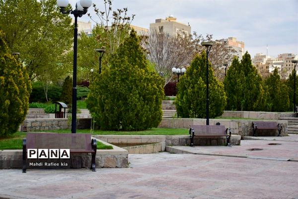 جلوه زیباى بهار در تبریز