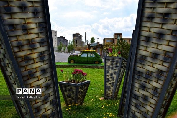 جلوه زیباى بهار در تبریز