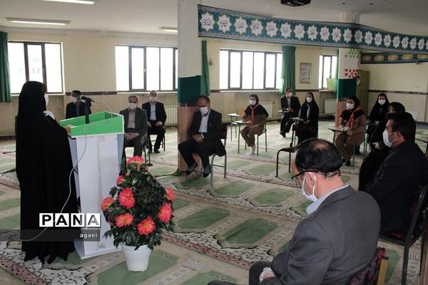 برگزاری آیین سپاس معلم درآموزشگاه متوسطه دوره اول سبلان ناحیه یک اردبیل