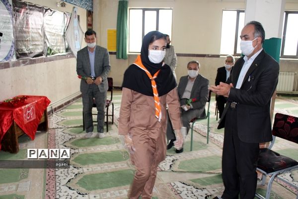 برگزاری آیین سپاس معلم درآموزشگاه متوسطه دوره اول سبلان ناحیه یک اردبیل