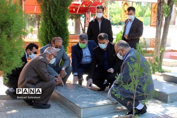 تجدید میثاق فرهنگیان آذربایجان غربی با آرمانهای شهداء