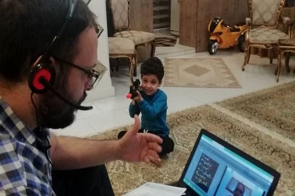 تداوم تلاش معلمان تهرانی برای تدریس در فضای مجازی-2