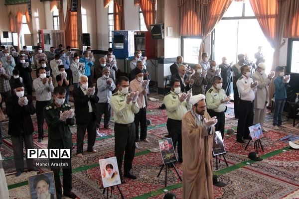 اقامه اولین نماز جمعه سال ۱۳۹۹ شهرستان خوسف استان خراسان جنوبی