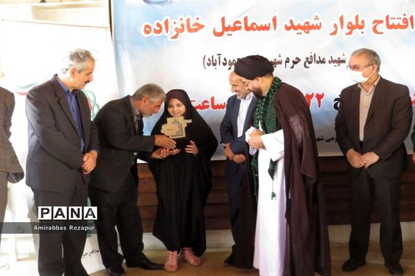 افتتاح بلوار شهید مدافع حرم خانزاده در  محمودآباد